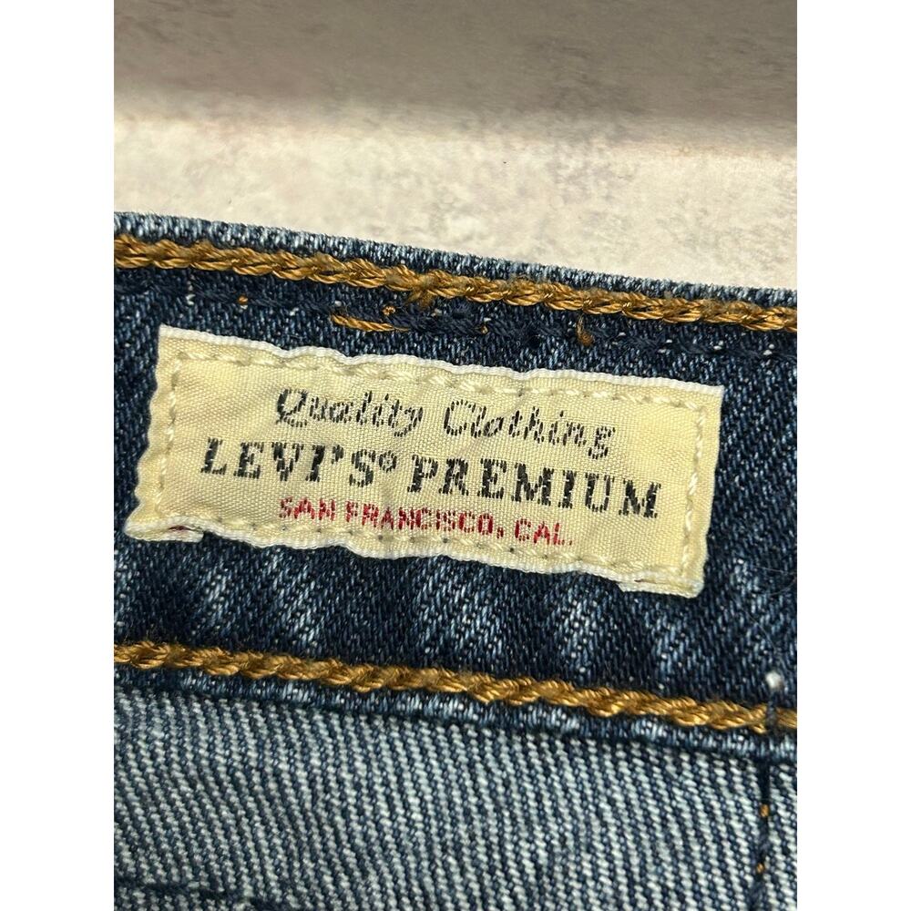 Levi’s Premium High Rise Straight Leg Jeans Size 30 - Picture 8 of 13
